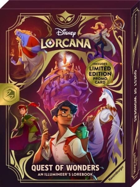 Disney Lorcana TCG Quest of Wonders - An Illumineer's Lorebook *Englische Version*