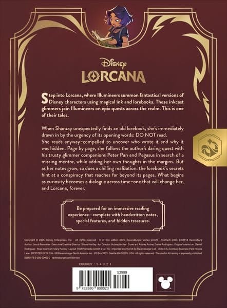Disney Lorcana TCG Quest of Wonders - An Illumineer's Lorebook *Englische Version*