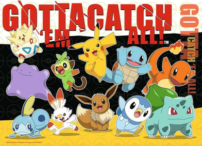 Pokémon Puzzles 4er-Pack Pokémon-Kumpels (4x100 Teile)