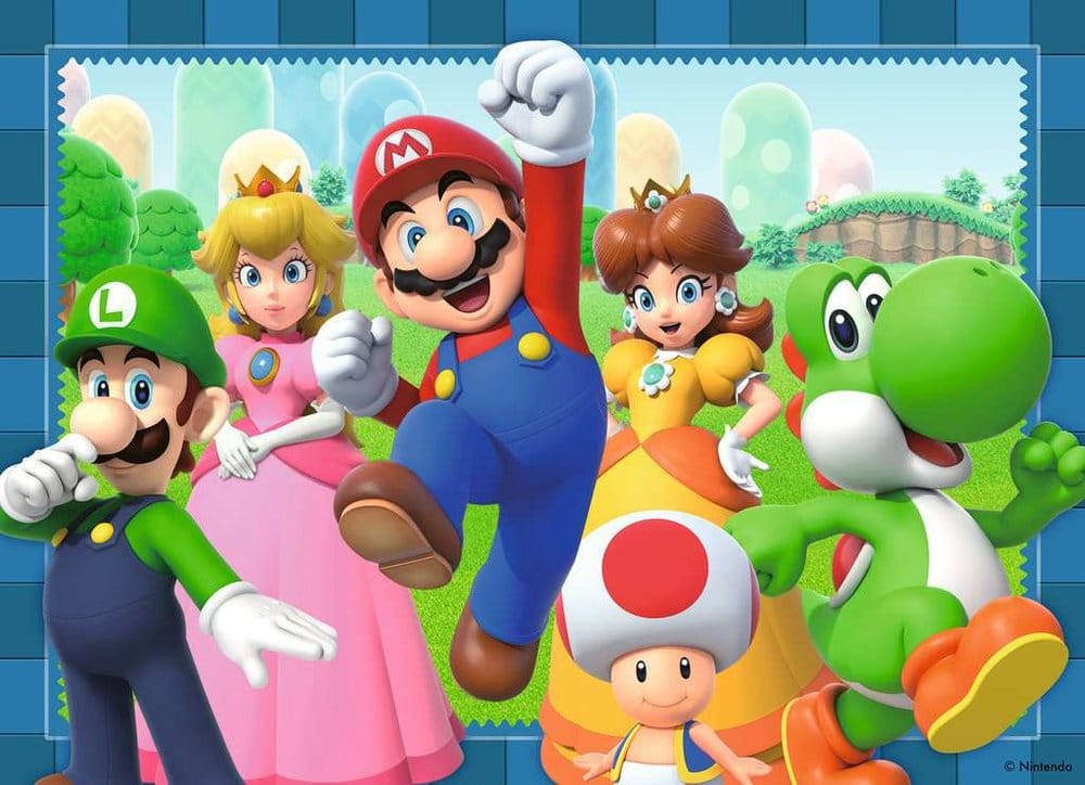 Super Mario Puzzles 4er-Pack Zeit für Mario! (4x100 Teile)