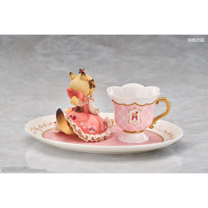 Original Character DLC Series PVC Figur Tea Time Cats Orange Cat 10 cm