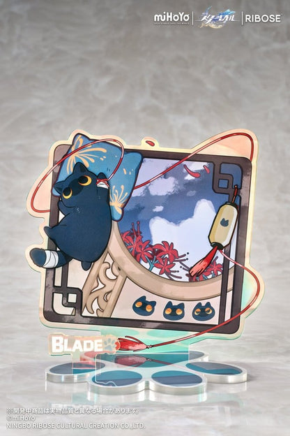 Honkai: Star Rail Rise Up+ Chibi Cat Series Chibi Figur Blade Ver. 19 cm