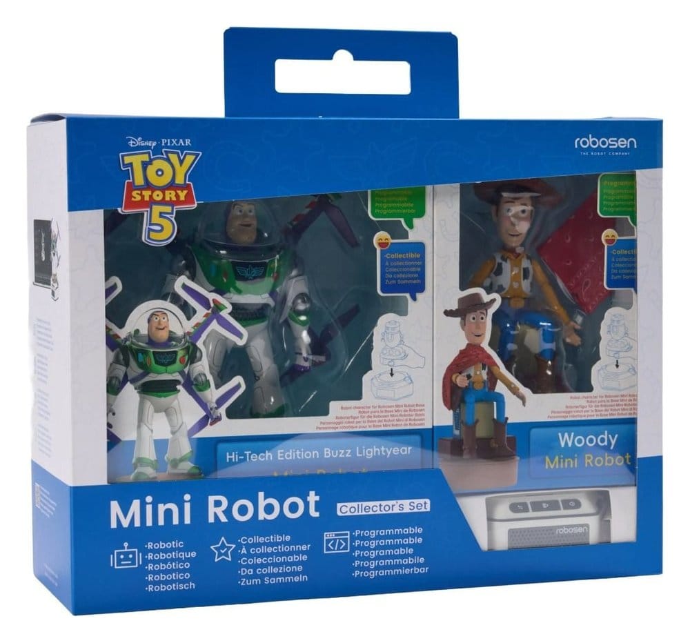 Disney Interaktiver Roboter Toy Story 5 Set - Buzz Lightyear & Woody (Hi-Tech Edition) *Deutsche Version*