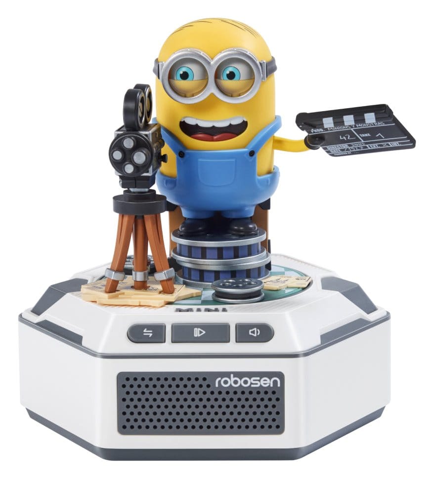 Minions & Monsters Interaktiver Mini-Roboter Henry 9 cm *Englische Version*