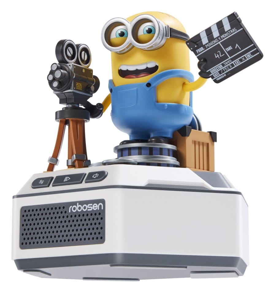 Minions & Monsters Interaktiver Mini-Roboter Henry 9 cm *Englische Version*