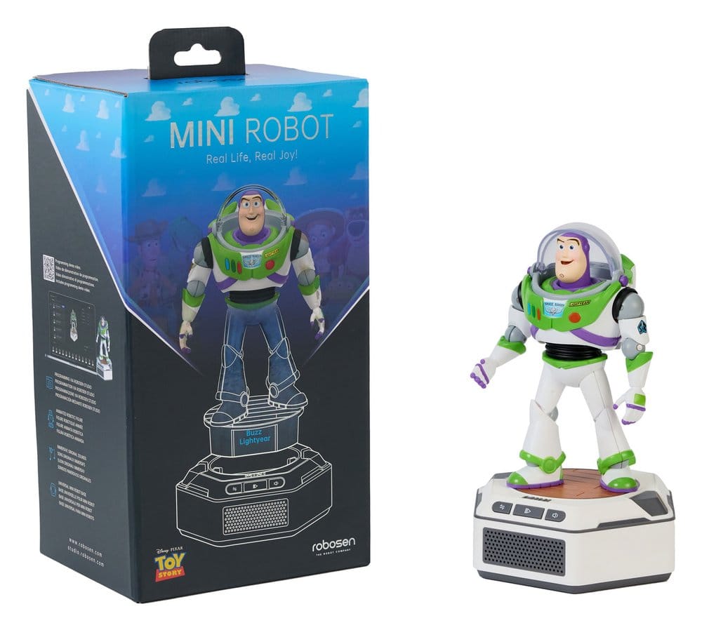 Disney Pixar Toy Story Interaktiver Roboter Kit - Buzz Lightyear *Italienische Version* 17 cm