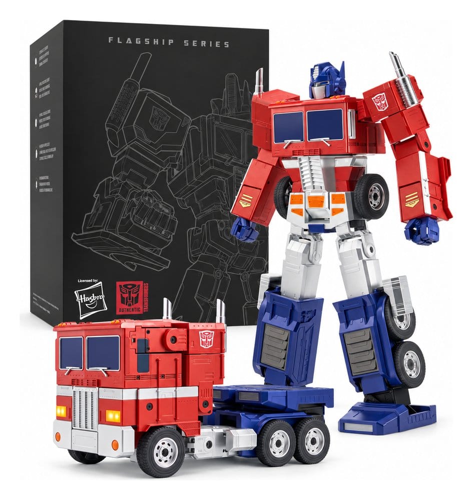 Transformers G1 Flagship Interaktiver Roboter Optimus Prime (2026 Version) 48 cm