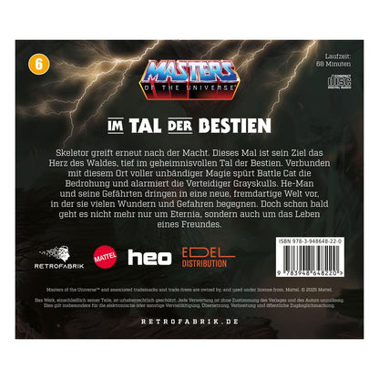 Masters of the Universe Hörspiel-CD Folge 6: Im Tal der Bestien *Deutsche Version*