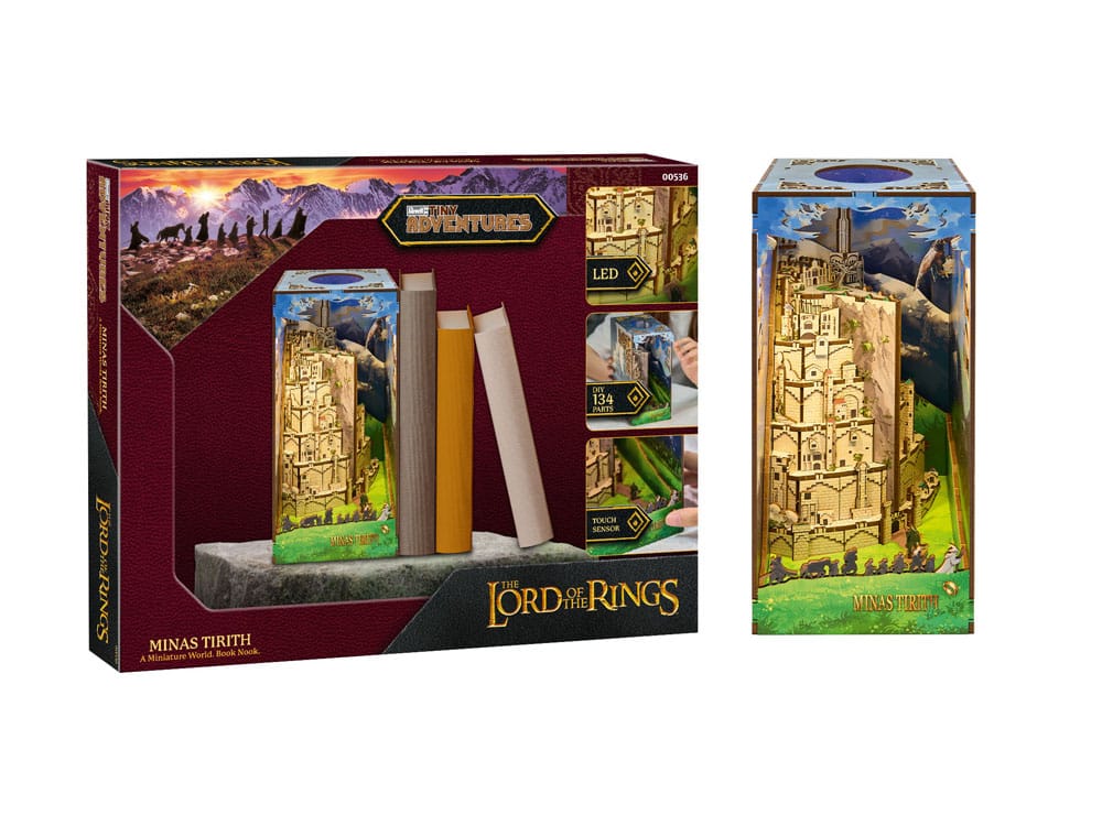 Der Herr der Ringe Tiny Adventures Book Nook Mini-Diorama Minas Tirith 23 cm