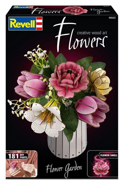 Revell Flowers Holzblumen Flower Garden 22 cm