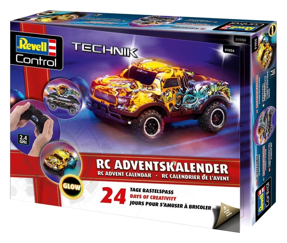 Revell Control Adventskalender RC Car Christmas Driver 28 cm