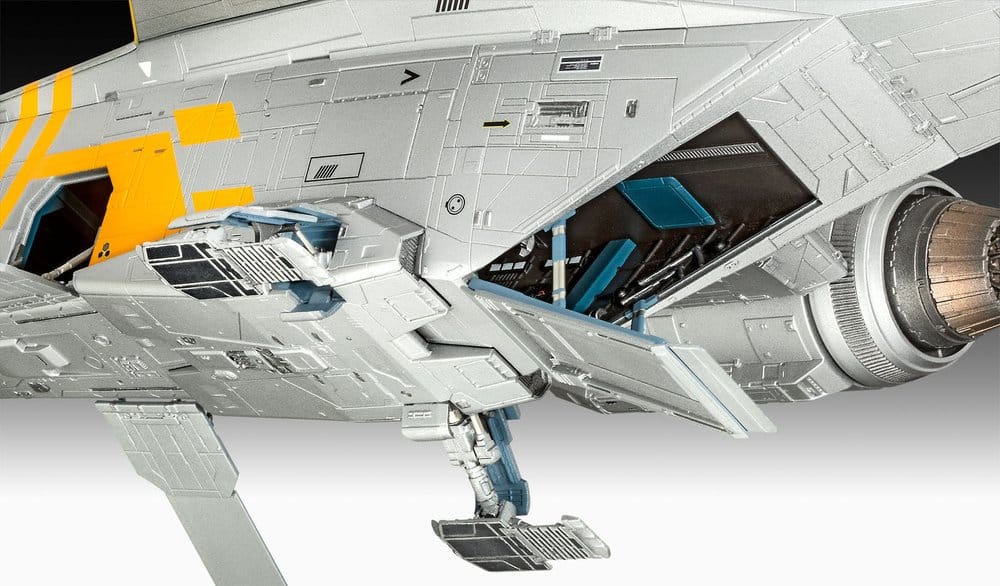 Star Wars The Mandalorian and Grogu Revell Modellbausatz 1/72 Razor Crest 34 cm