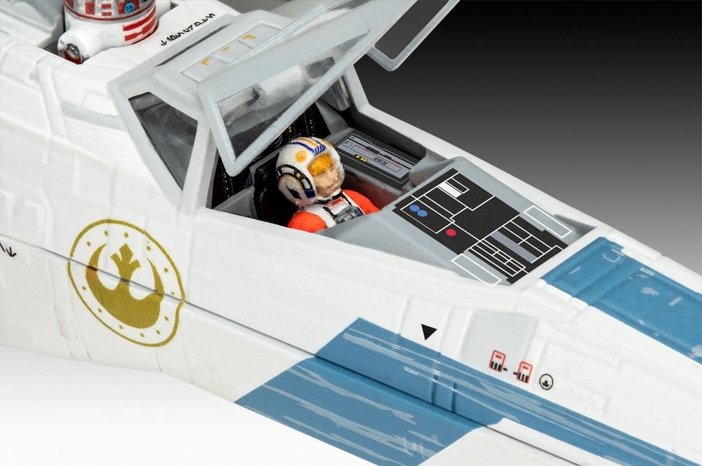 Star Wars The Mandalorian and Grogu Revell Modellbausatz 1/57 New Republic X-Wing Fighter 22 cm