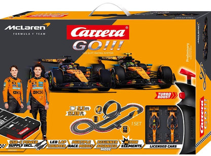 McLaren Carrera GO!!! Autorennbahn Set McLaren Racing