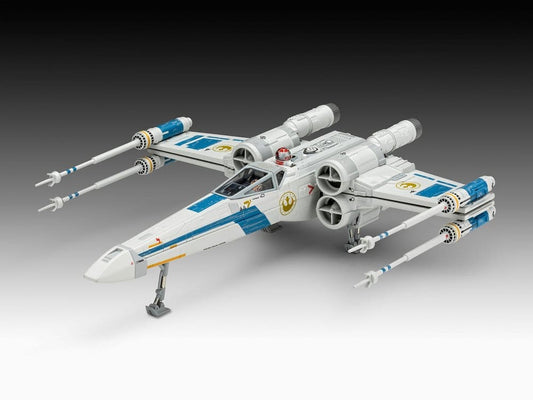Star Wars The Mandalorian and Grogu Revell Model Set Modellbausatz 1/57 New Republic X-Wing Fighter 22 cm