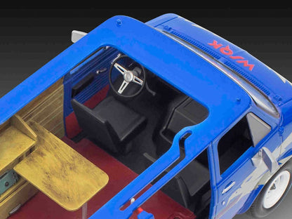 Stranger Things Modellbausatz 1/25 Squawk Van (Aqua Color) 21 cm