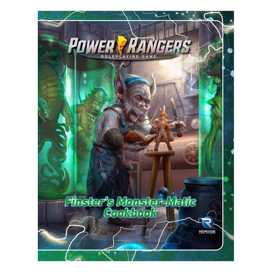 Power Rangers RPG Buch Finster's Monster-Matic Cookbook Sourcebook *Englische Version*