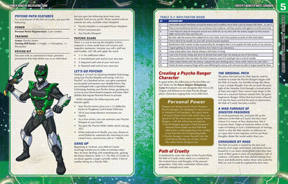 Power Rangers RPG Buch Finster's Monster-Matic Cookbook Sourcebook *Englische Version*