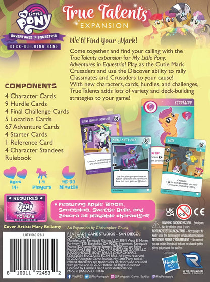 Mein kleines Pony Kartenspiel Deck-Building True Talents Expansion *Englische Version*
