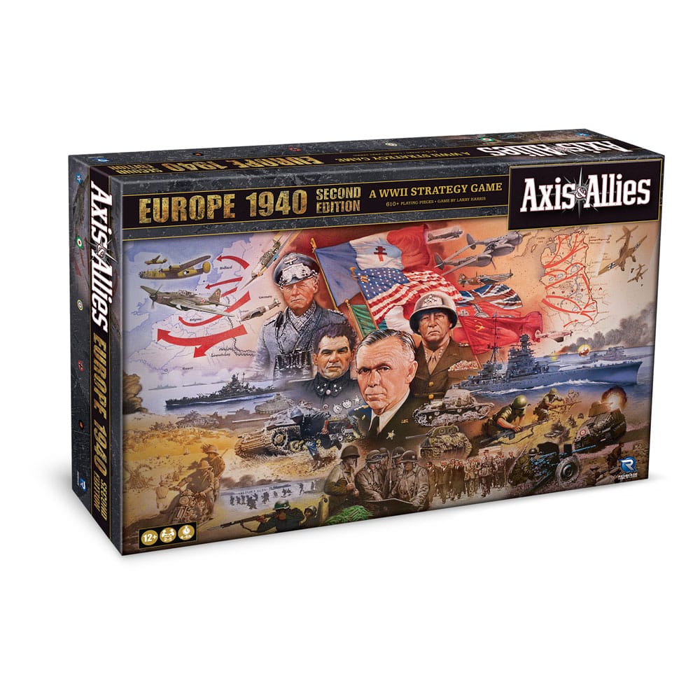 Axis & Allies Brettspiel Axis & Allies: 1940 Europpe Second Edition *Englische Version*