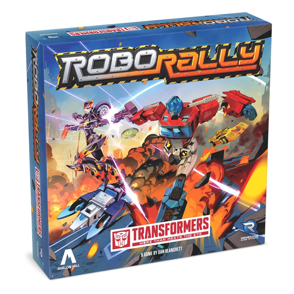 Avalon Hill Brettspiel Robo Rally Transformers *Englische Version*