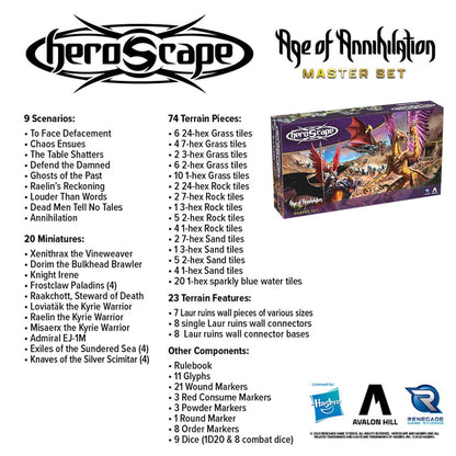 Heroscape Brettspiel Age of Annihilation Master Set *Englische Version*