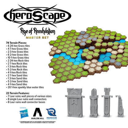 Heroscape Brettspiel Age of Annihilation Master Set *Englische Version*