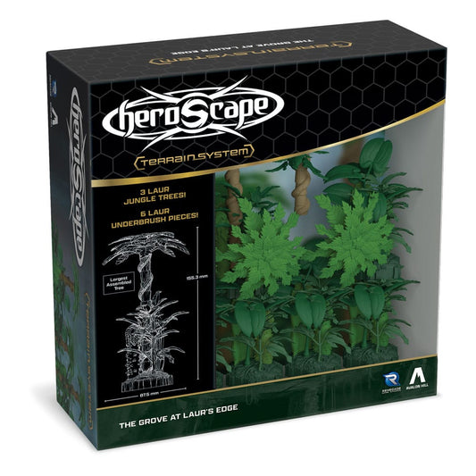 Heroscape Erweiterung The Grove at Laur's Edge Terrain *Englische Version*