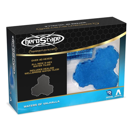 Heroscape Erweiterung Waters of Valhalla Terrain *Englische Version*