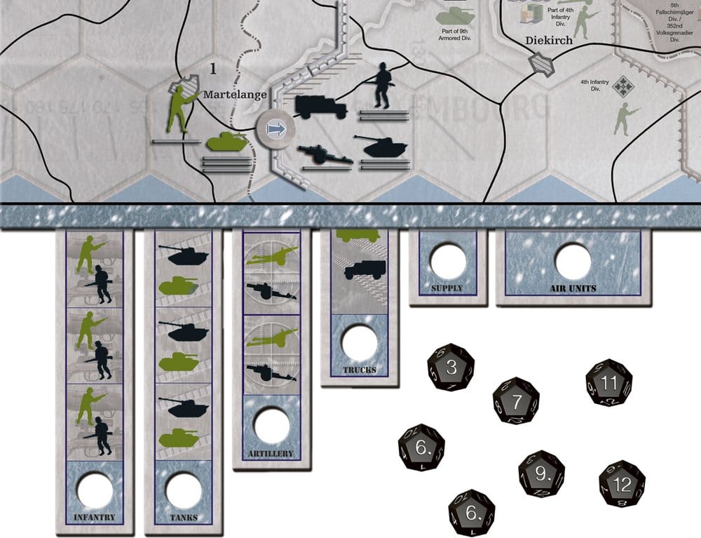 Avalon Hill Brettspiel Axis & Allies: Battle of the Bulge *Englische Version*
