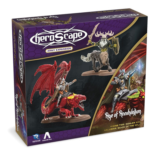 Heroscape Erweiterung Rising Tide - Sonlen & Halushia, Scion of the Wild Army *Englische Version*