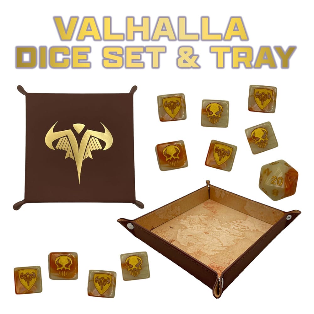Heroscape Würfel & Tablett Set Valhalla  *Englische Version*