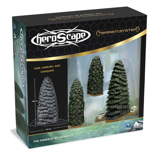 Heroscape Terrain-Erweiterung Forests of Valhalla *Englische Version*