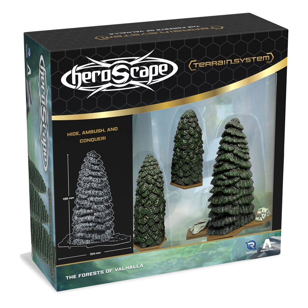 Heroscape Terrain-Erweiterung Forests of Valhalla *Englische Version*