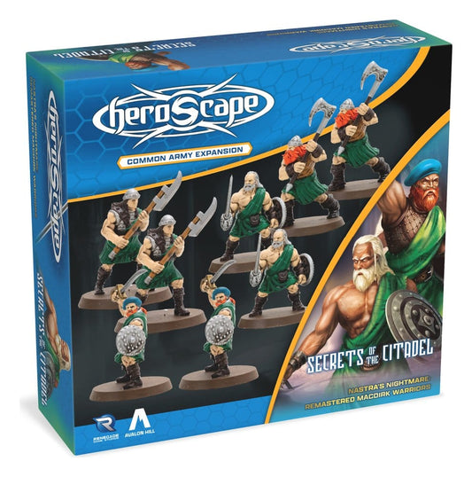 Heroscape Brettspiel Armee-Erweiterung MacDirk Warriors Remastered *Englische Version*