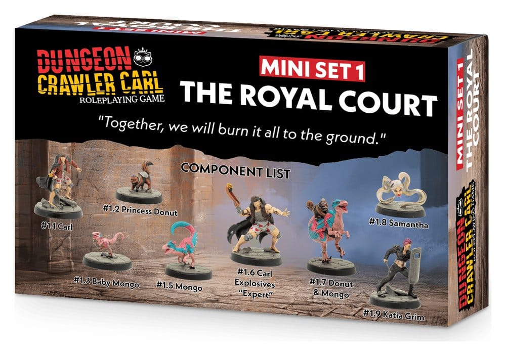 Dungeon Crawler Carl Miniaturen-Set 1 The Royal Court