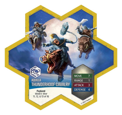 Heroscape Armeeerweiterung Thunderhoof Calvary Standard Edition *Englische Version*