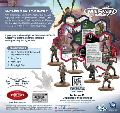 G.I. JOE Heroscape Armeeerweiterung Mission Specialists Standard Edition *Englische Version*