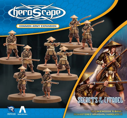 Heroscape Armeeerweiterung Ashigaru Harquebus Remastered – Standard Edition *Englische Version*