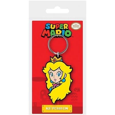Super Mario PVC Schlüsselanhänger Princess Peach
