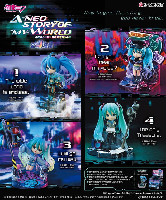 Hatsune Miku Minifiguren Neo Story 12 cm Blind Box Display (4)