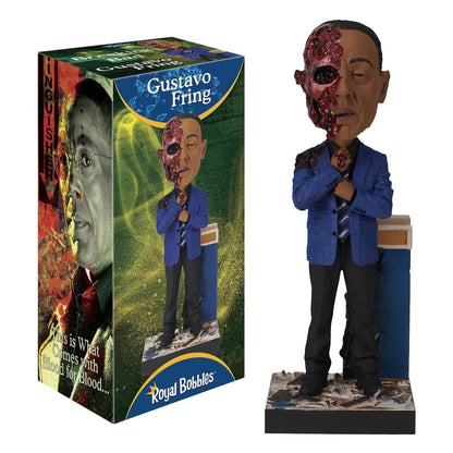 Breaking Bad Wackelkopf-Figur Gus Fring Face Off 20 cm