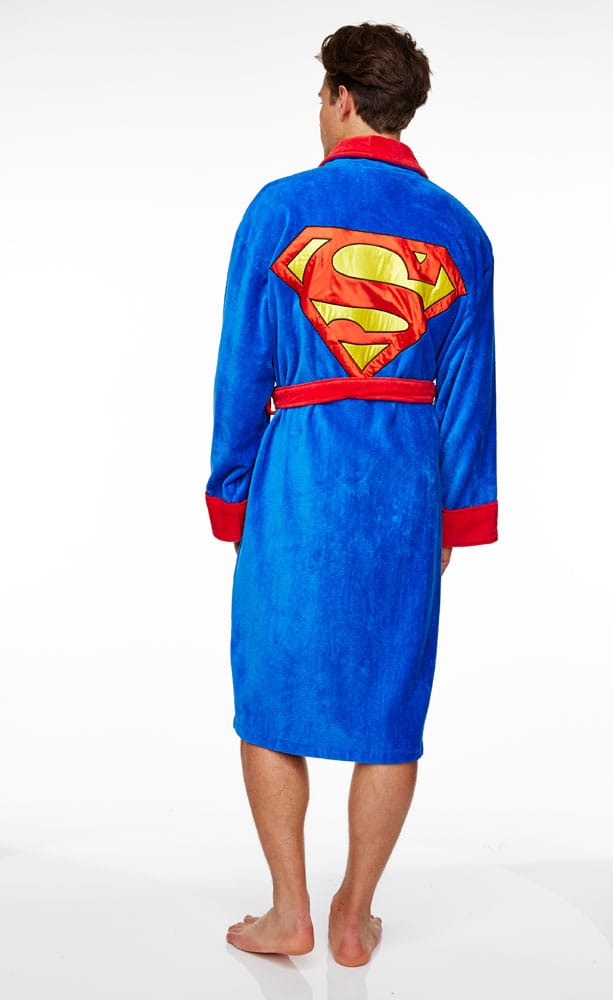 DC Comics Fleece-Bademantel Superman