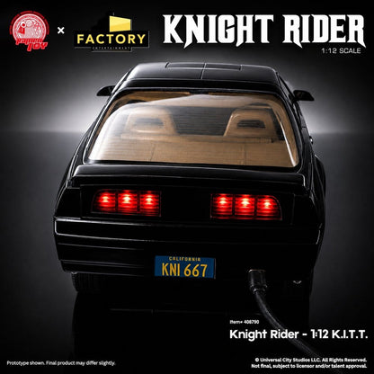 Knight Rider Actionfigur 1/12 K.I.T.T. mit Michael Knight