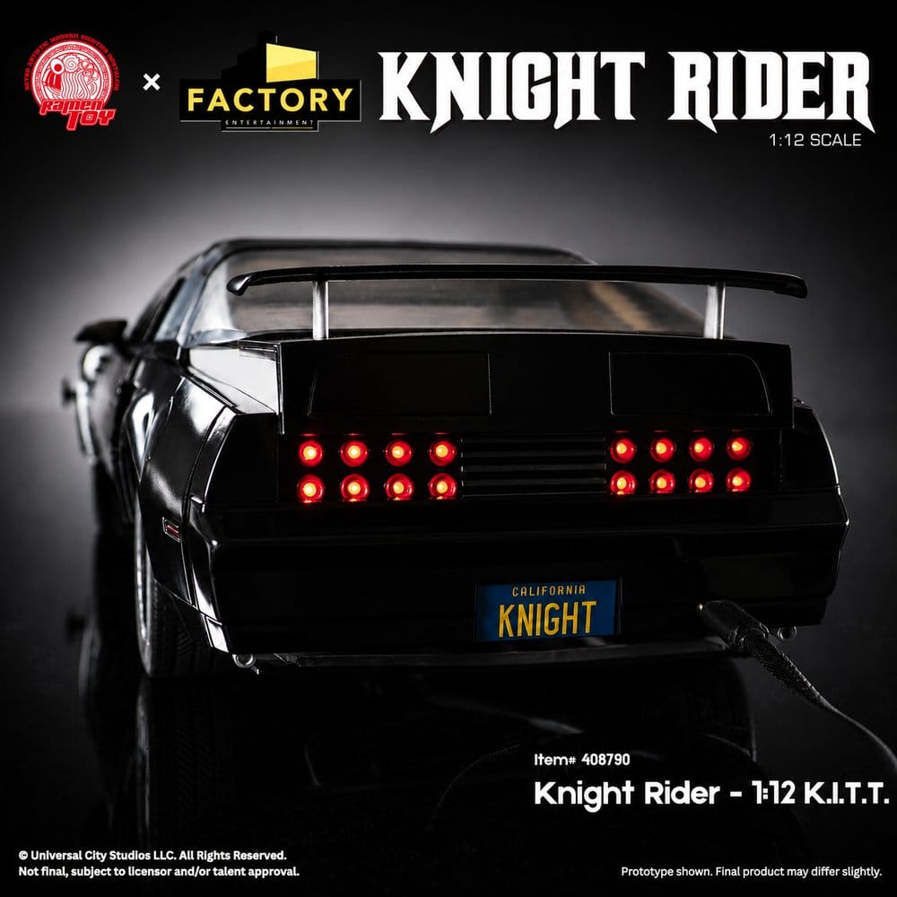 Knight Rider Actionfigur 1/12 K.I.T.T. mit Michael Knight
