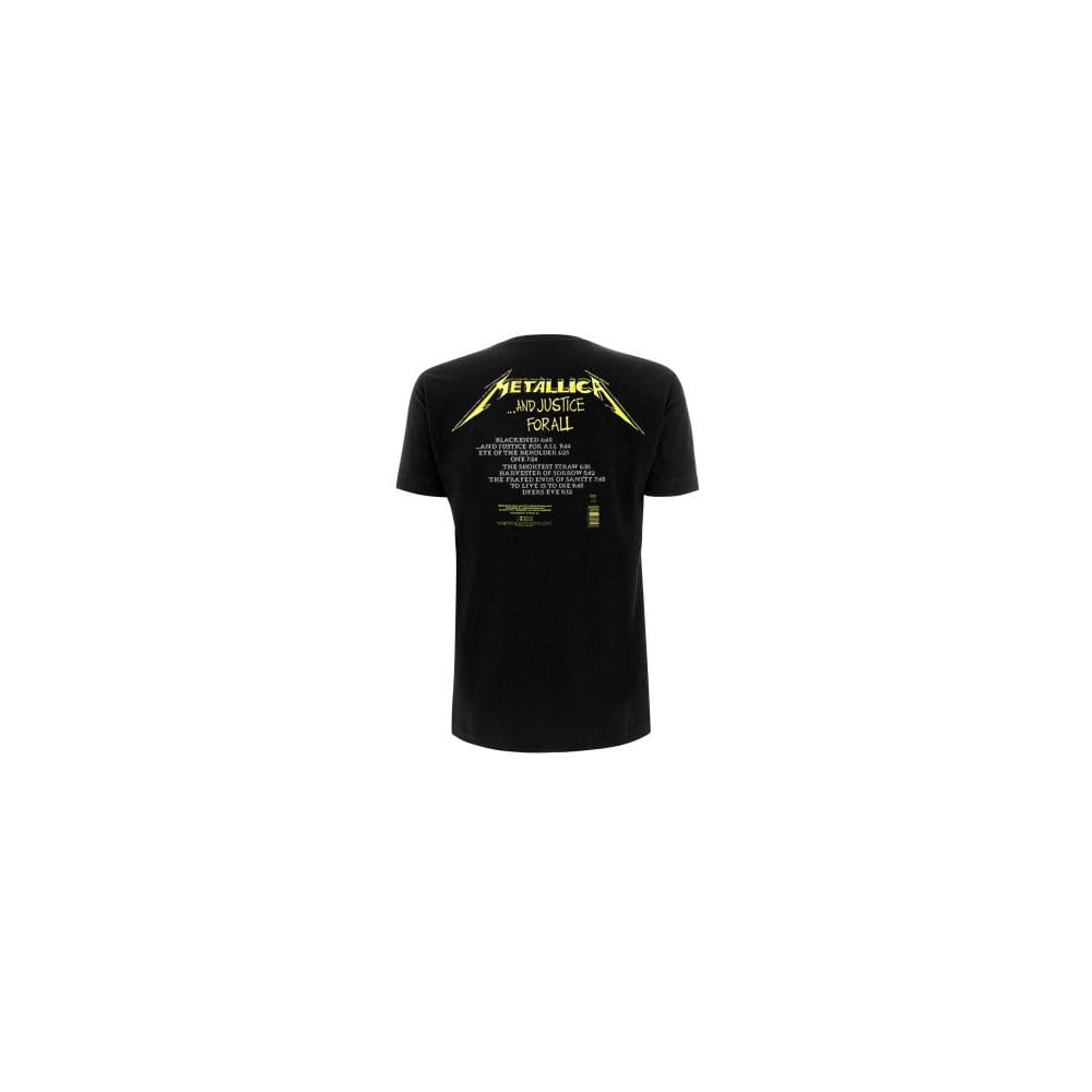 Metallica T-Shirt And Justice For All Tracks Black  Größe M