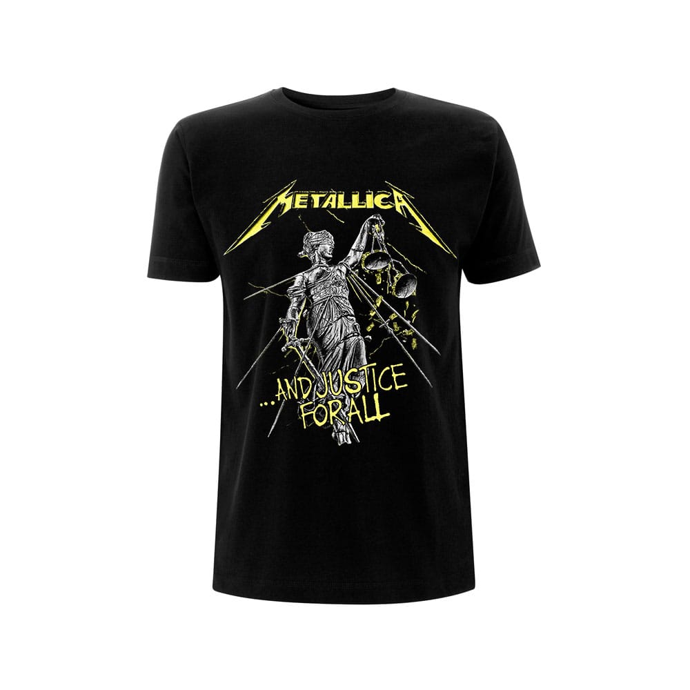 Metallica T-Shirt And Justice For All Tracks Black  Größe XL