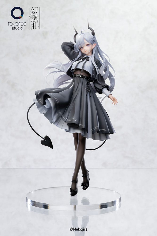 Original Character Fantasias Series Statue 1/6 2er Set Thea-chan Apprentice Succubus Ver. (Regular Outfit & Underwear Edition) 29 cm