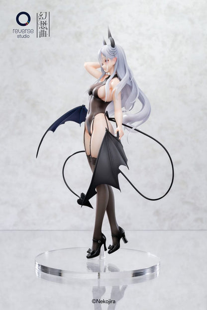 Original Character Fantasias Series Statue 1/6 2er Set Thea-chan Apprentice Succubus Ver. (Regular Outfit & Underwear Edition) 29 cm