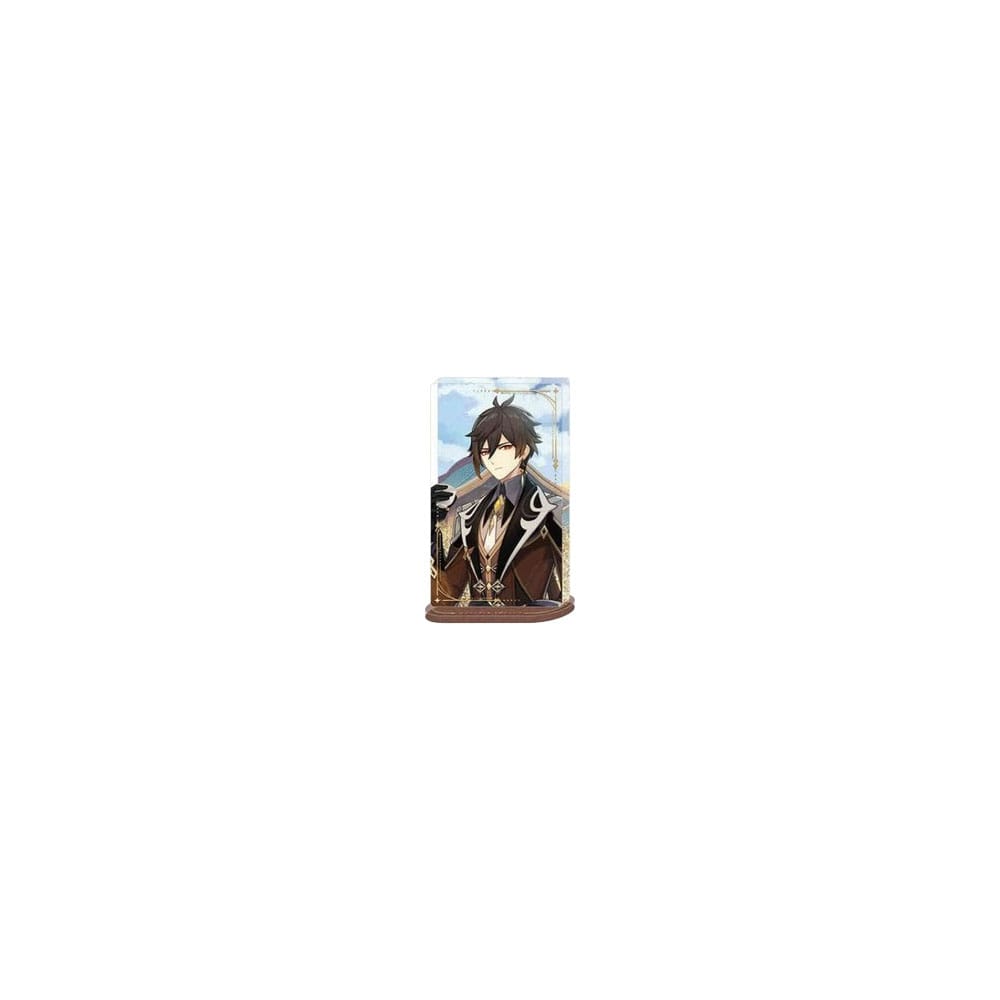 Genshin Impact Acryl Ornament mit Glitzer: Zhongli 11 cm